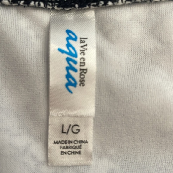 La vien rose bikini bottoms. Slight high waist. Full coverage - Picture 2 of 2